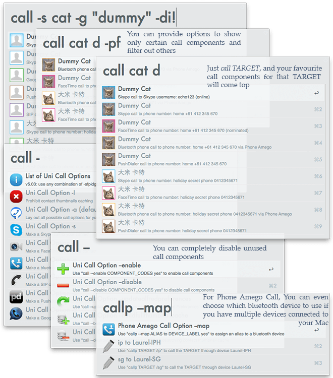 Uni Call v4.0 to v5.31 Screenshot